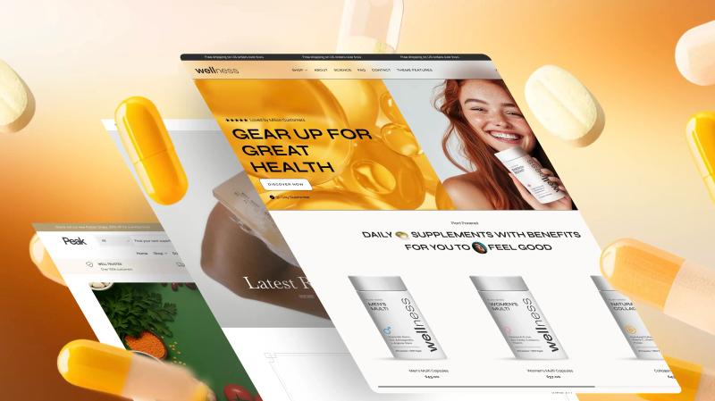 Best Shopify themes for Vitamin & Supplements brands in 2026