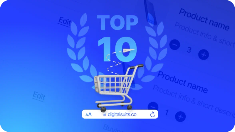 DigitalSuits Ranks Among Top 10 Ecommerce App Development Companies