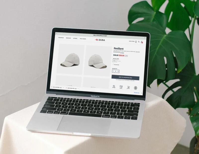 Headless ecommerce platform for OURA