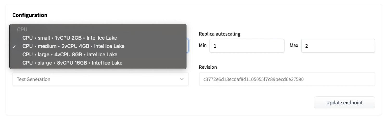 How to update your Endpoint