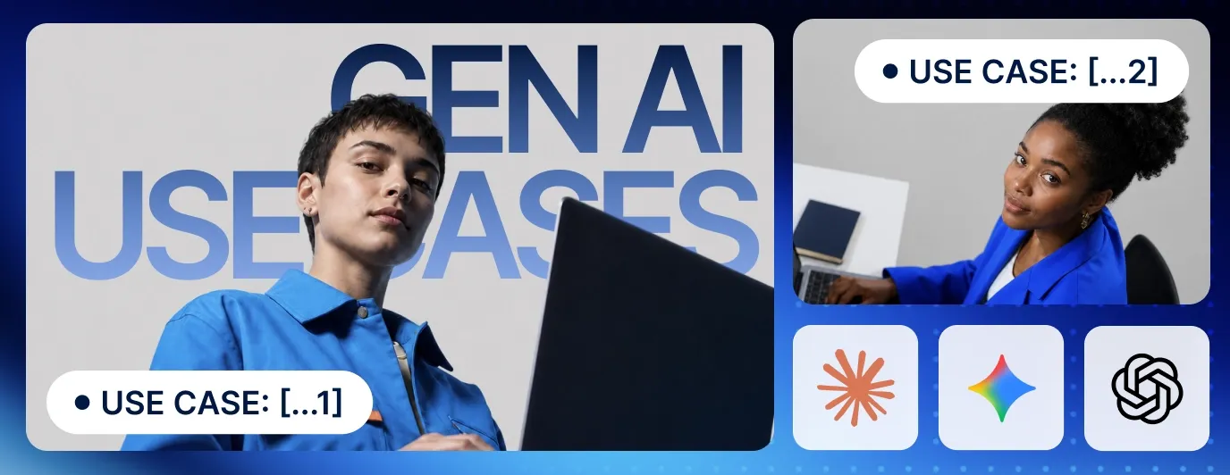 Generative AI use cases in business operations Generative AI use cases in business operations