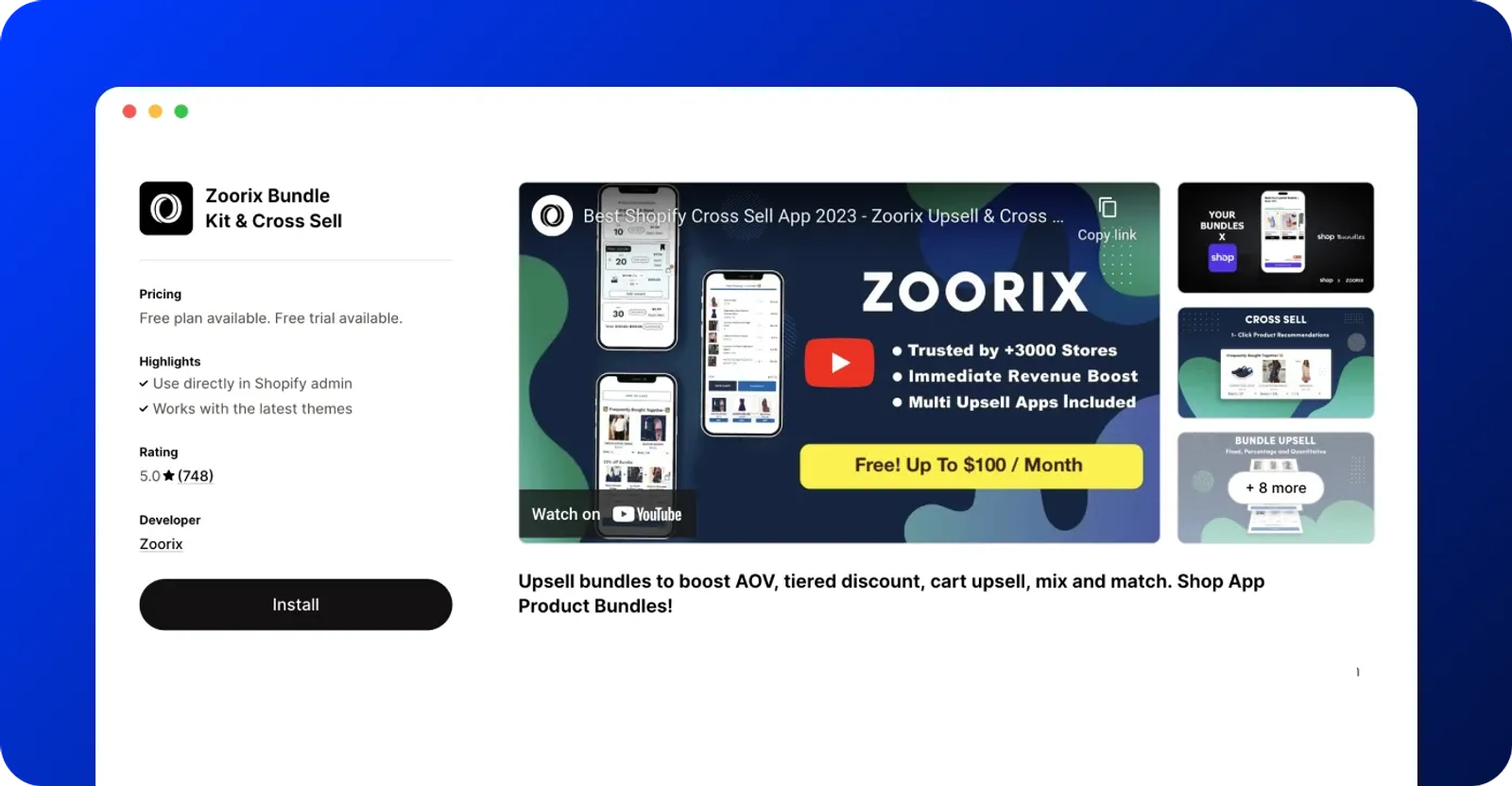 Zoorix Bundle Kit and Cross Sell
