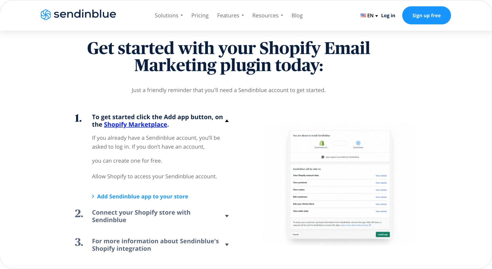Sendinblue CRM