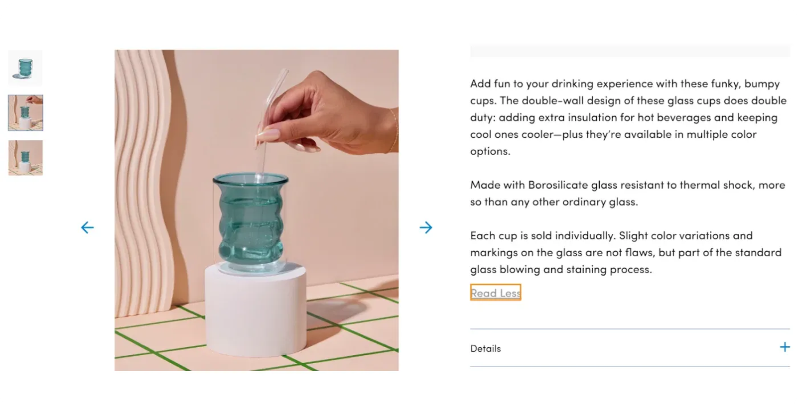 Poketo Shopify product page