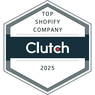 Clutch - Top Shopify company 2025 Clutch - Top Shopify company 2025