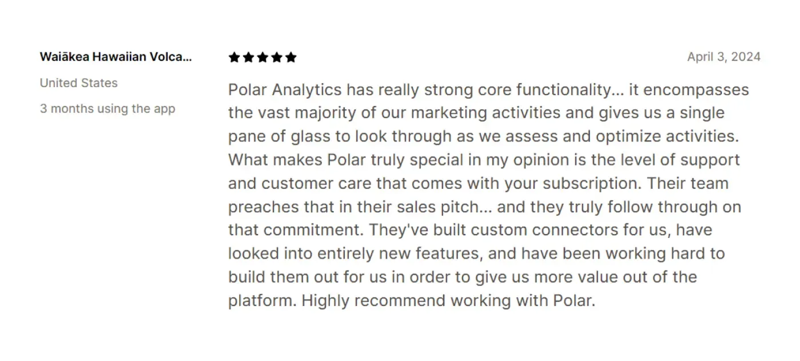 Polar review
