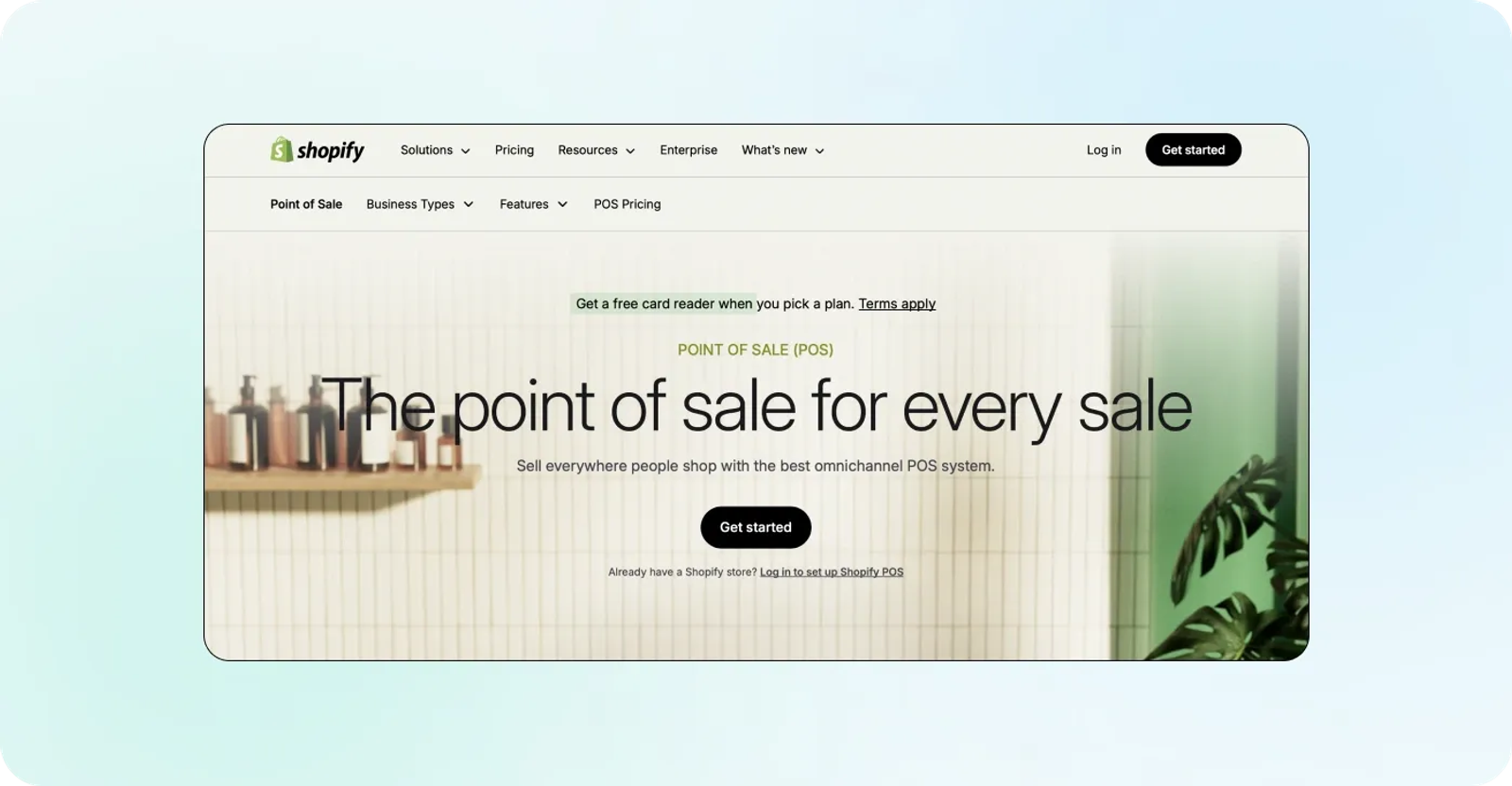 Shopify offers a robust POS system that integrates with your store