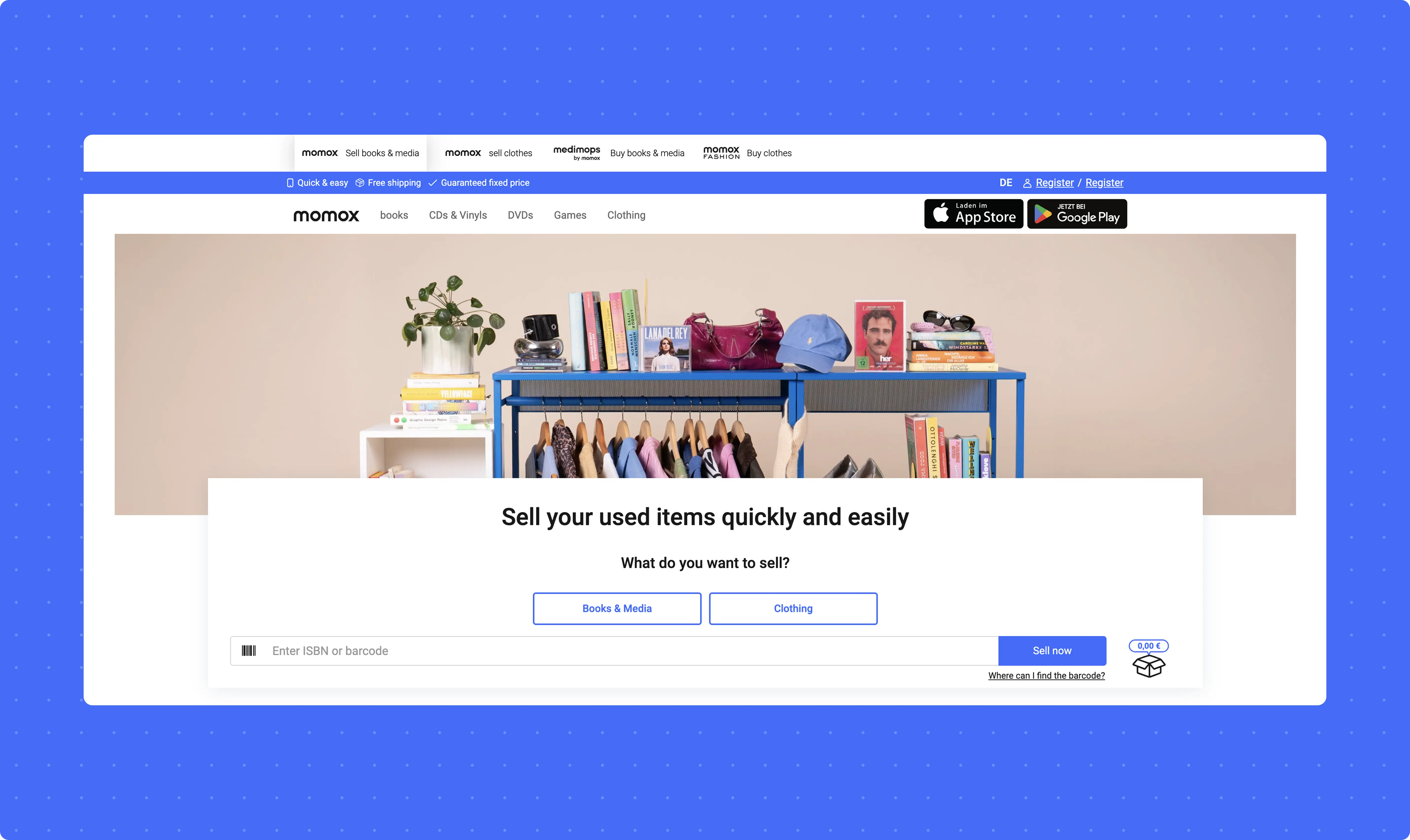 Momox Shopify migration