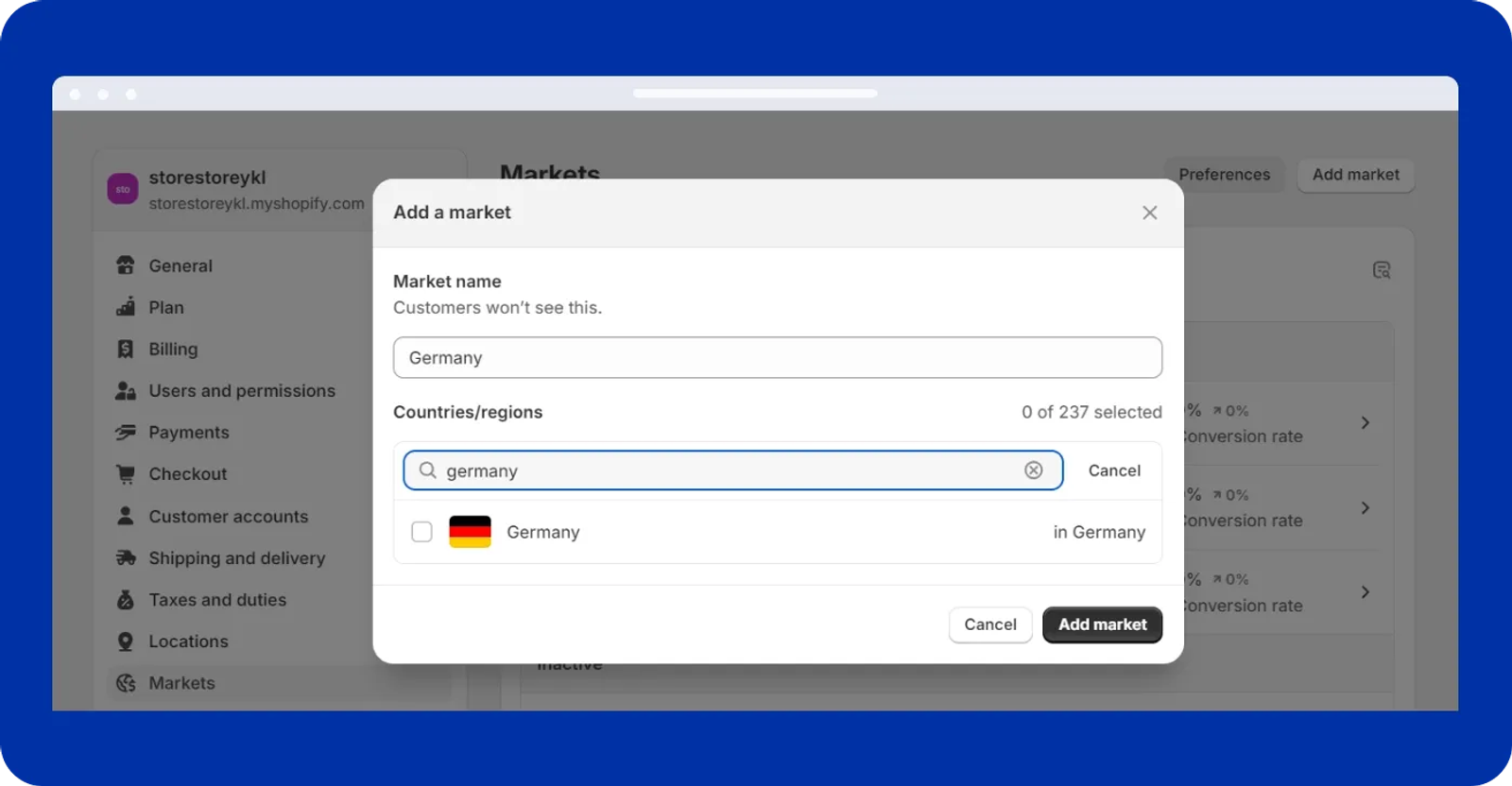 Shopify Markets