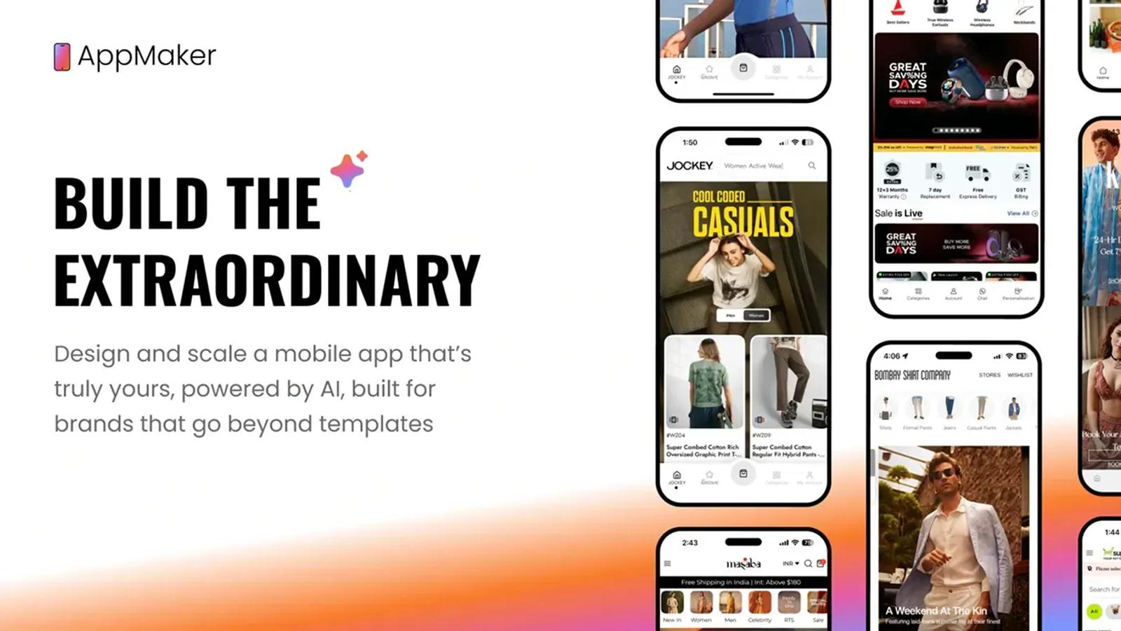 AppMaker Shopify mobile app builder