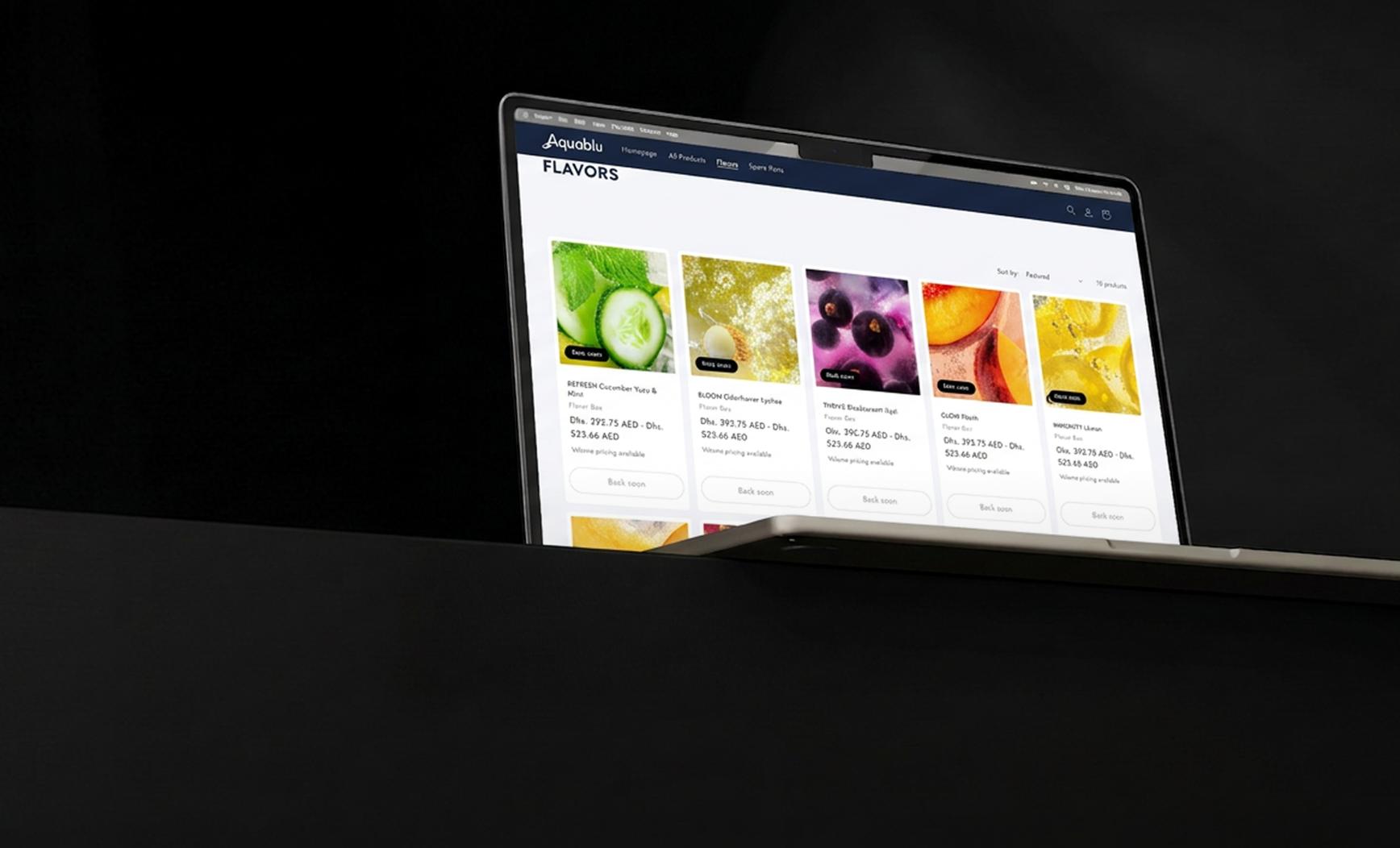 Aquablu WooCommerce to Shopify Migration case study