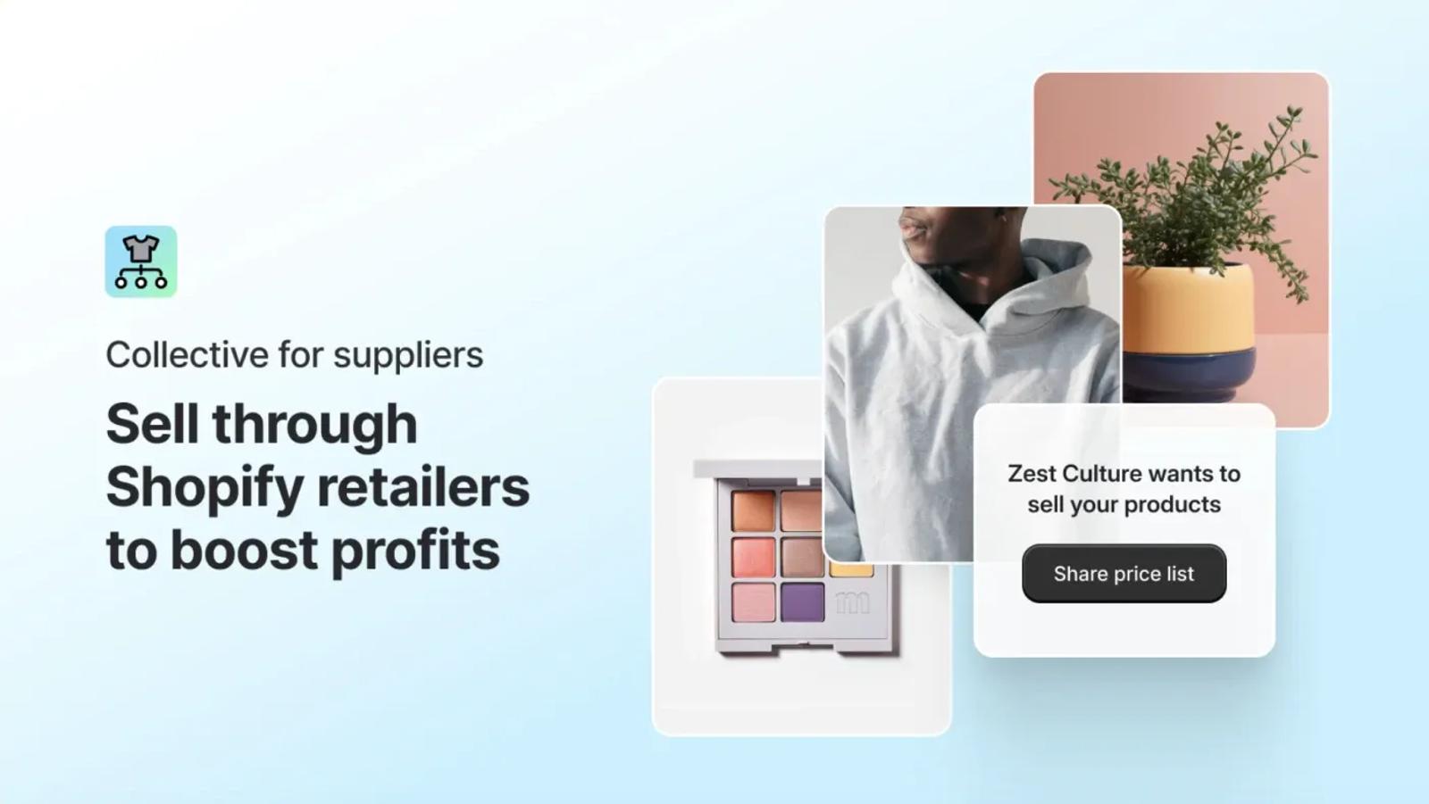 Shopify suppliers app