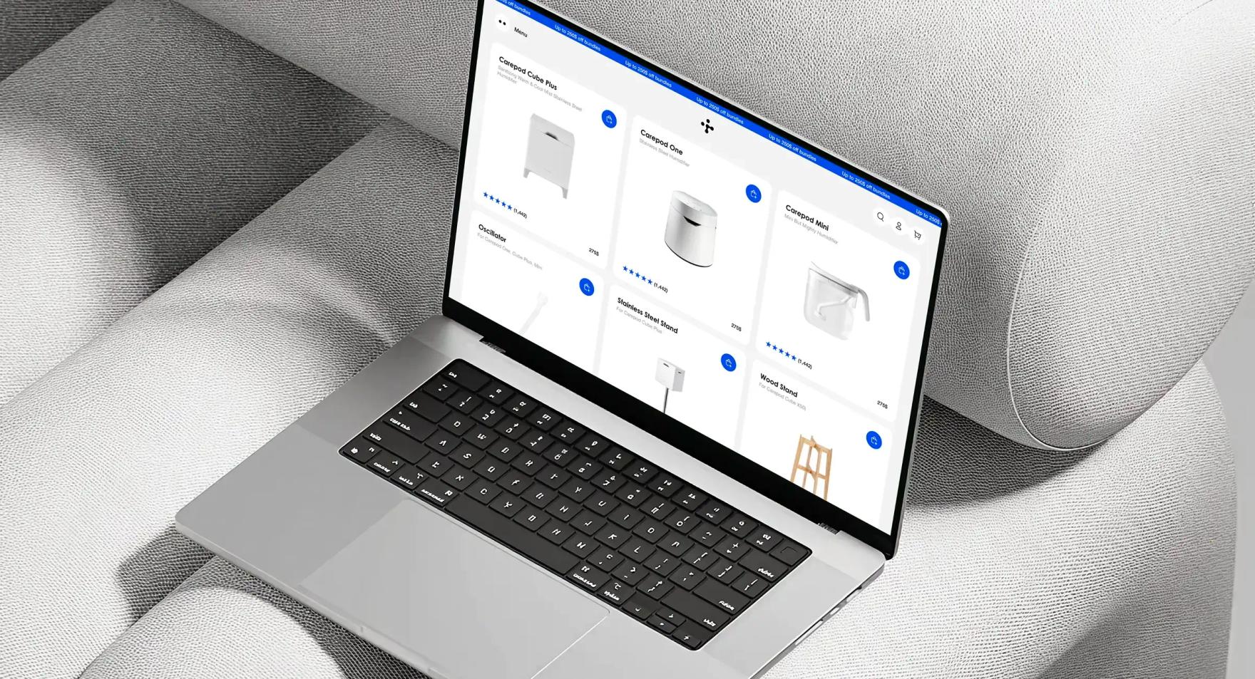 Shopify solutions for Carepod Shopify solutions for Carepod