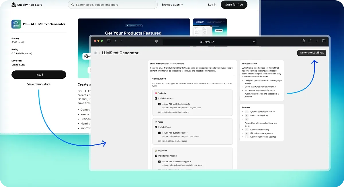 How to use llms.txt for Shopify? How to use llms.txt for Shopify?