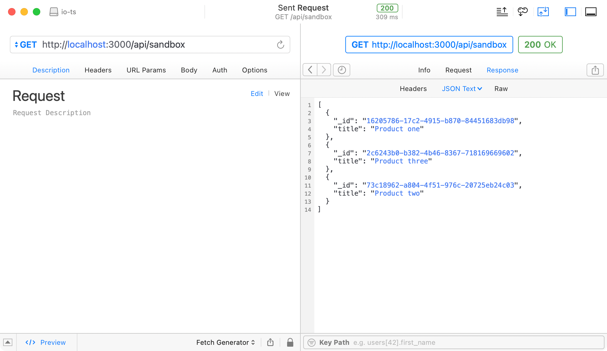 Successful, typesafe fetch