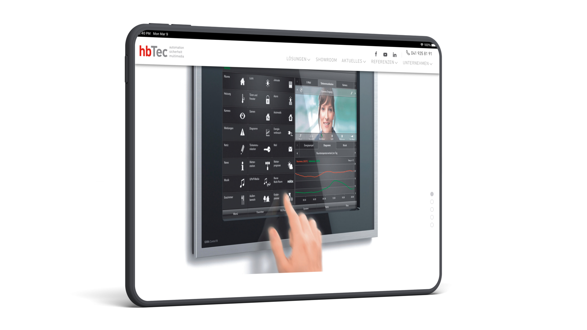 Mobile App für hbTec AG