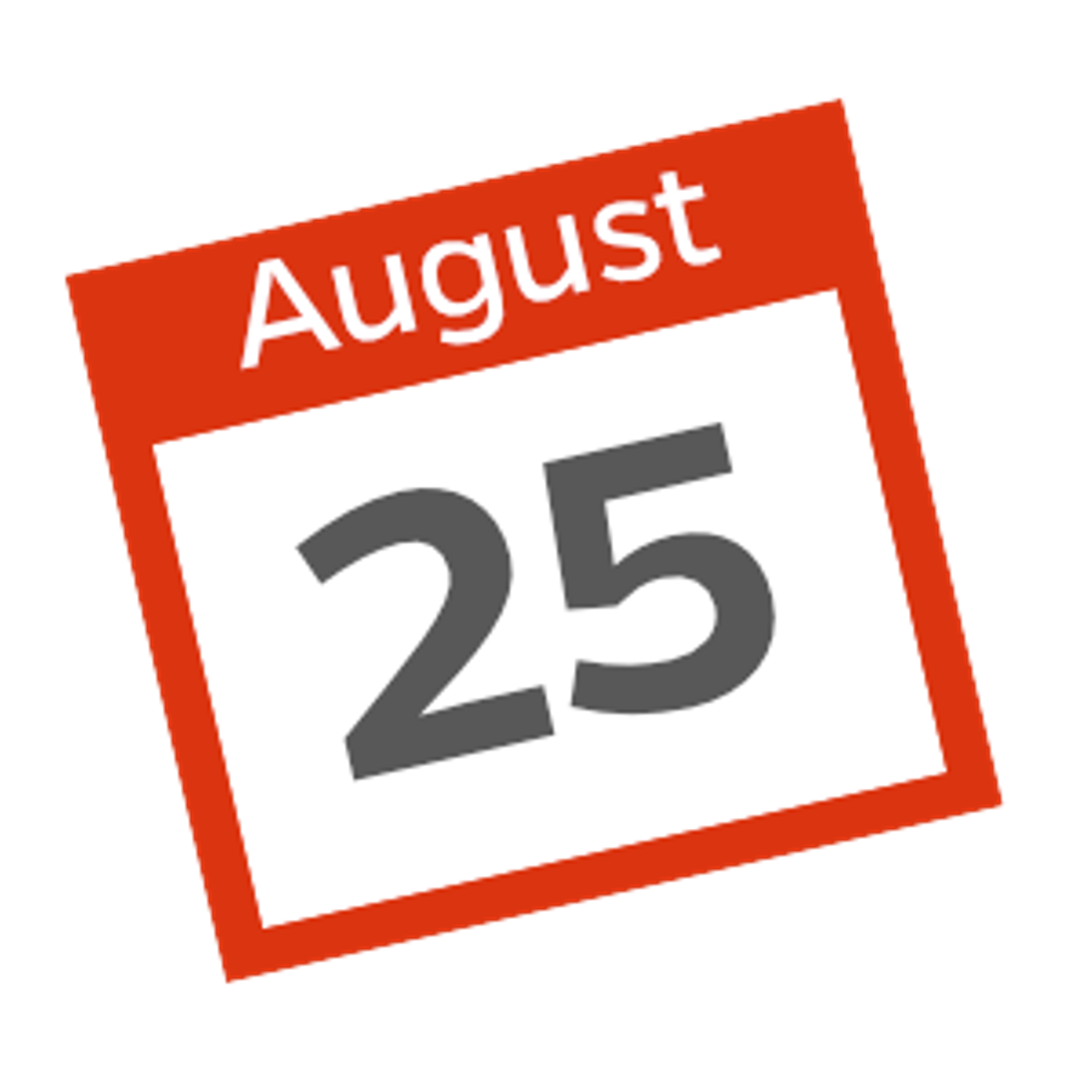 25. August