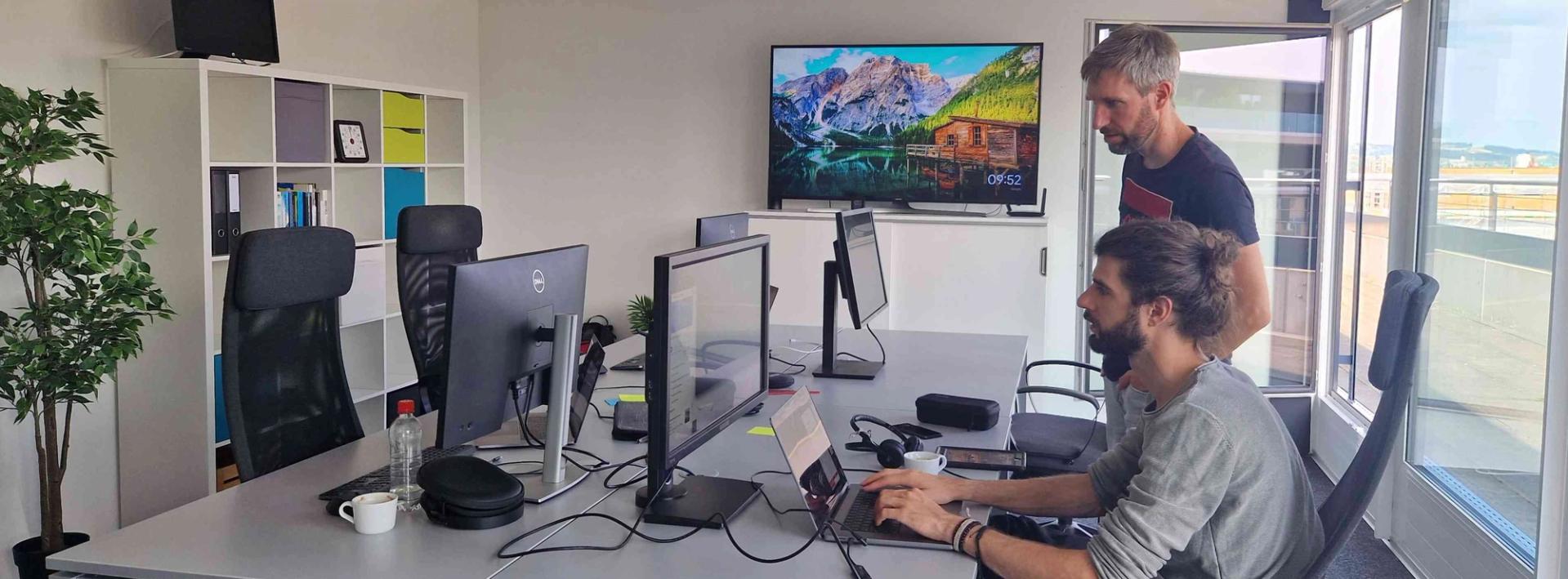 Neues Büro