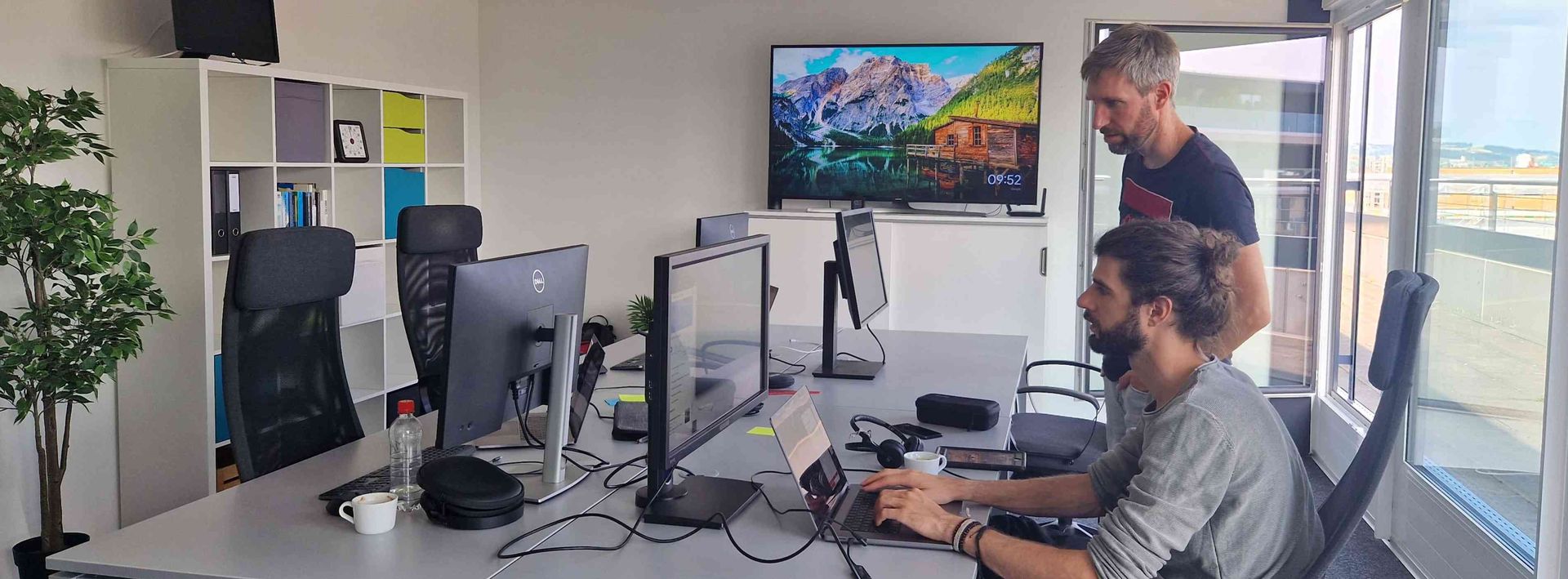 Neues Büro