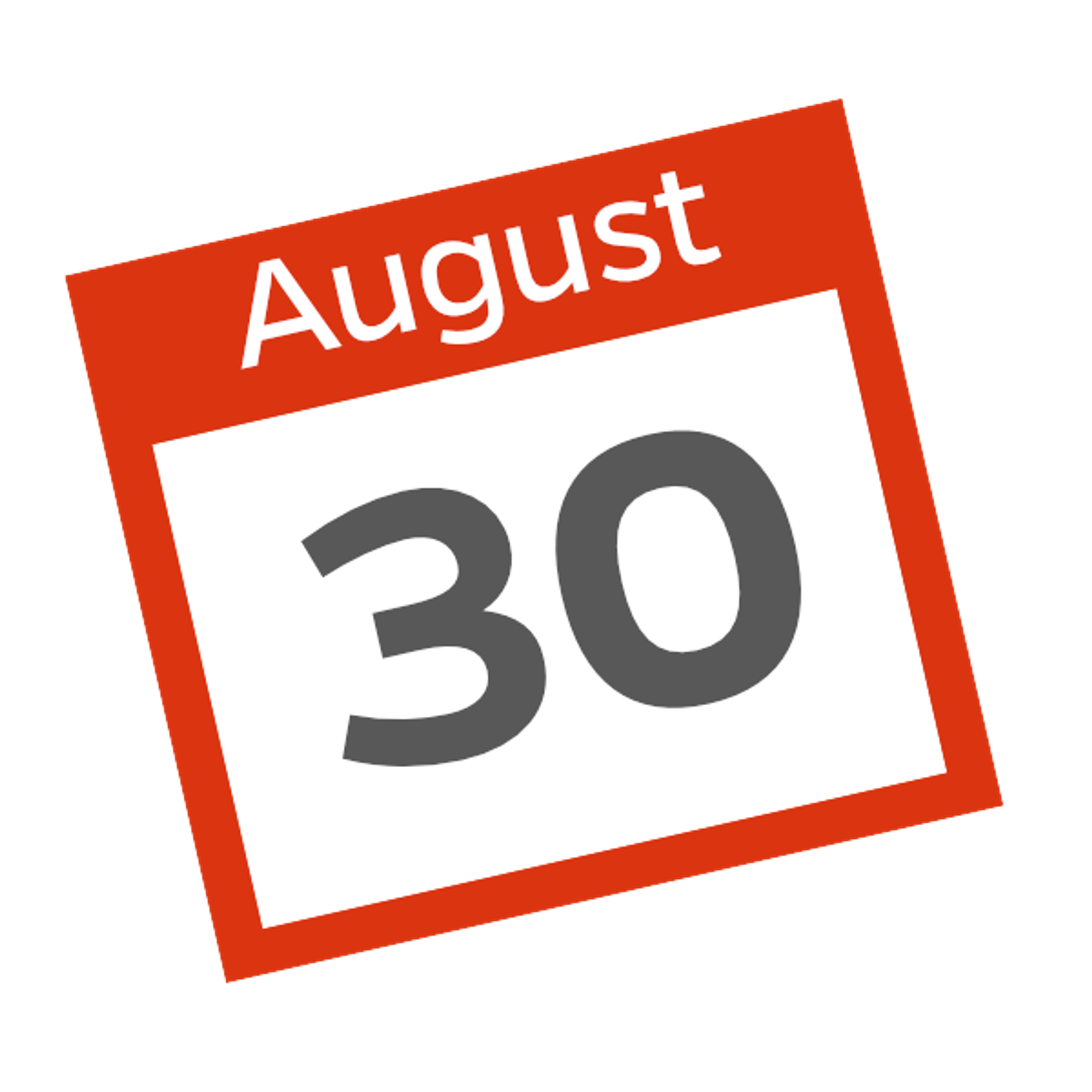30. August