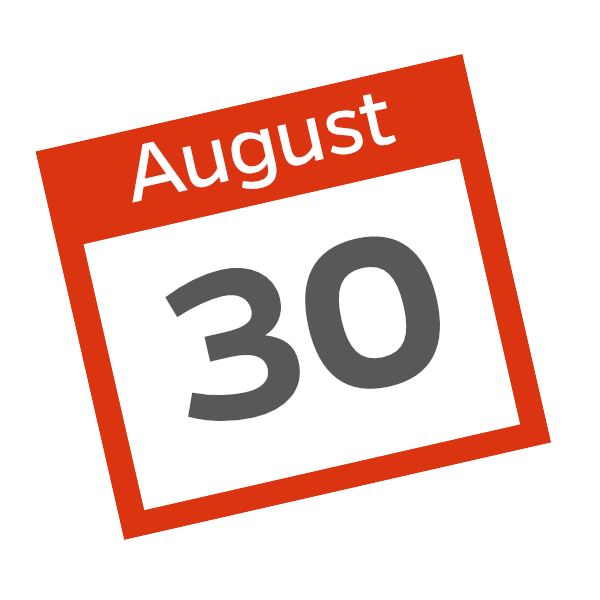 30. August