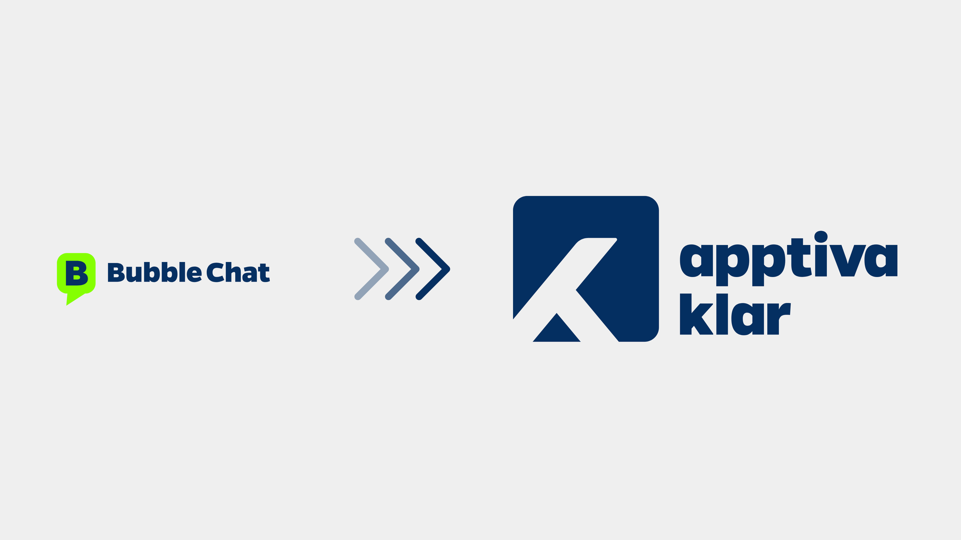 Bubble Chat wird zu Apptiva Klar – Rebranding unseres KI-Assistenten mit klarem Fokus auf Unternehmenswissen, entwickelt in der Schweiz.