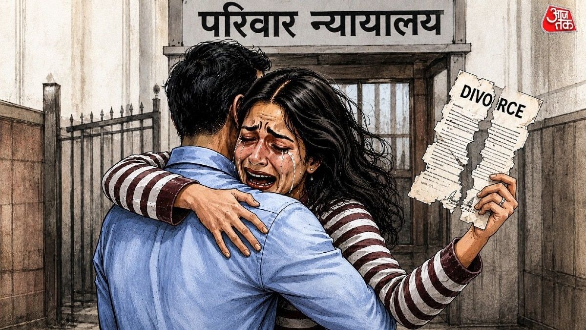 फाड़ फेंके तलाक के कागज और लिपटकर खूब रोए... अदालत की चौखट पर जुड़ी शिखा और सौरभ के दिल की डोर