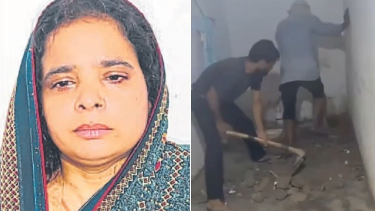 पति की हत्या करने के लिए बाथरूम में दफनाने वाली महिला जज के सामने रोने लगी