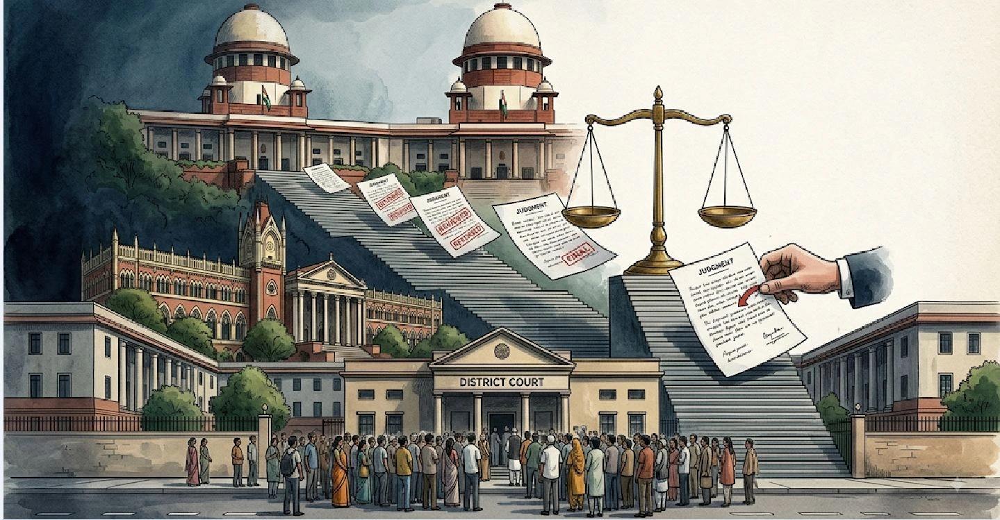 न्यायिक निश्चितता का संकट: भारत में न्यायपालिका के उलटफेर की आवृत्ति