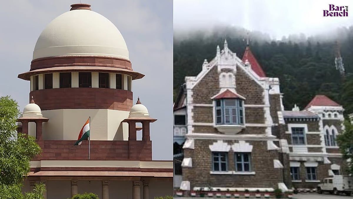सुप्रीम कोर्ट की उत्तराखंड हाईकोर्ट जज को फटकार, पूर्व क्लाइंट का केस सुनने पर सवाल