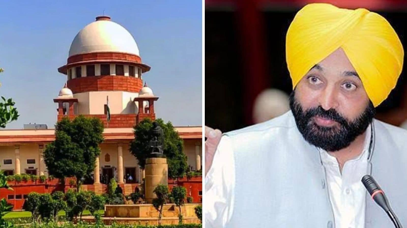 भगवंत मान को सुप्रीम कोर्ट से राहत, आप नेताओं के खिलाफ मामला रद्द करने पर चुनौती खारिज