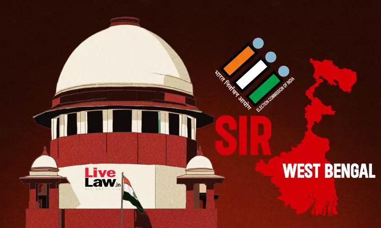 सुप्रीम कोर्ट ने याचिकाकर्ता को एसआईआर-बहिष्कृत व्यक्तियों को राशन देने से इनकार करने के पश्चिम बंगाल सरकार के कदम के खिलाफ कलकत्ता उच्च न्यायालय जाने की अनुमति दी