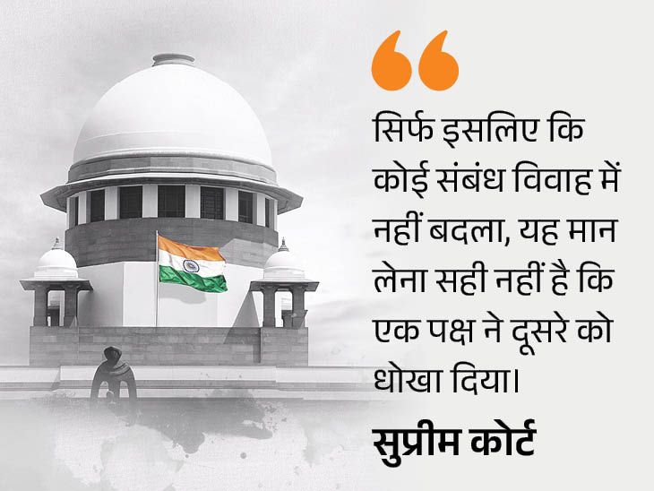 बिना शादी सहमति से संबंध खराब चरित्र का आधार नहीं: सुप्रीम कोर्ट बोला- रिश्ता टूटने को धोखा नहीं मान सकते, कांस्टेबल की नियुक्ति को मंजूरी दी