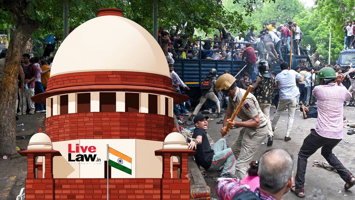 दिल्ली पुलिस की कार्रवाई के खिलाफ वकील ने सुप्रीम कोर्ट में की शिकायत
