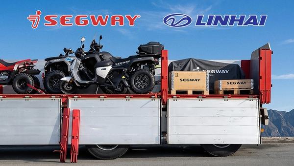 Første leveranse fra Segway og Linhai har ankommet