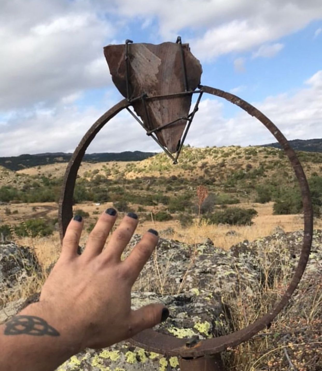 Giant ring in Abstract 