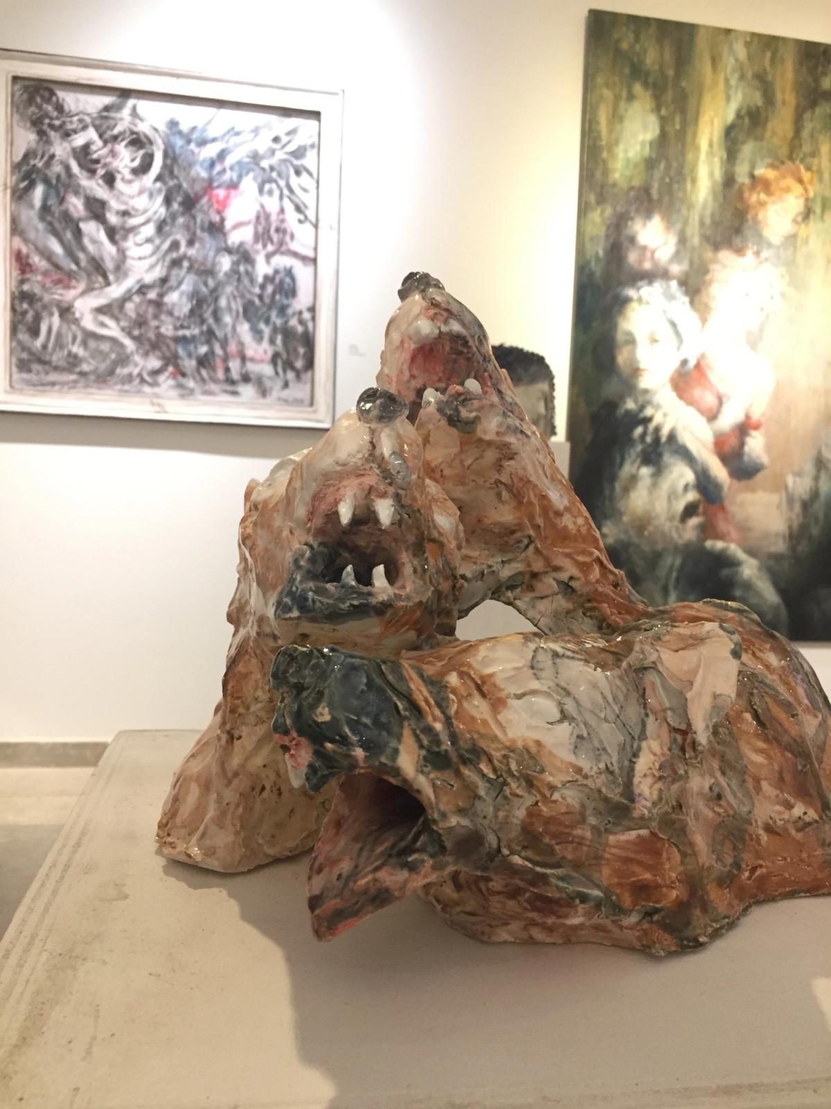 Dante à la galerie POINT ROUGE jusqu’au 4 juillet