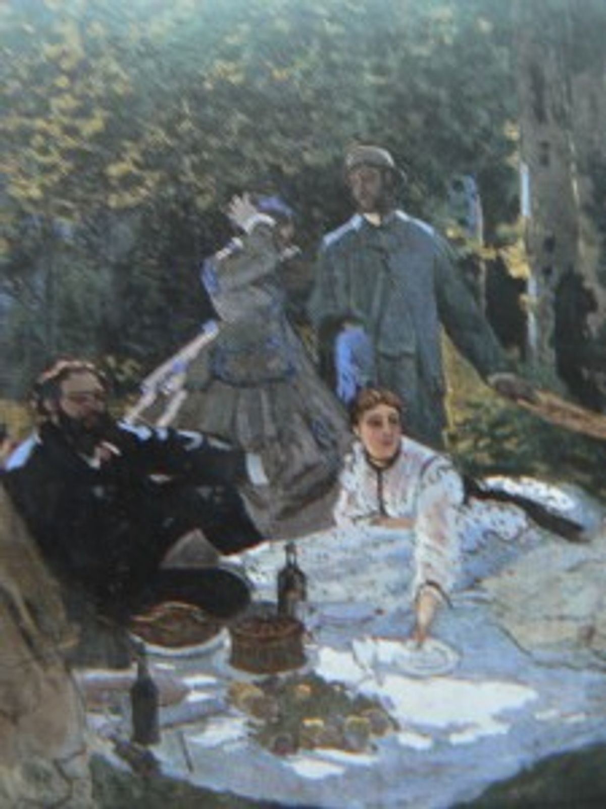 « déjeuner sur l’herbe » de Monet