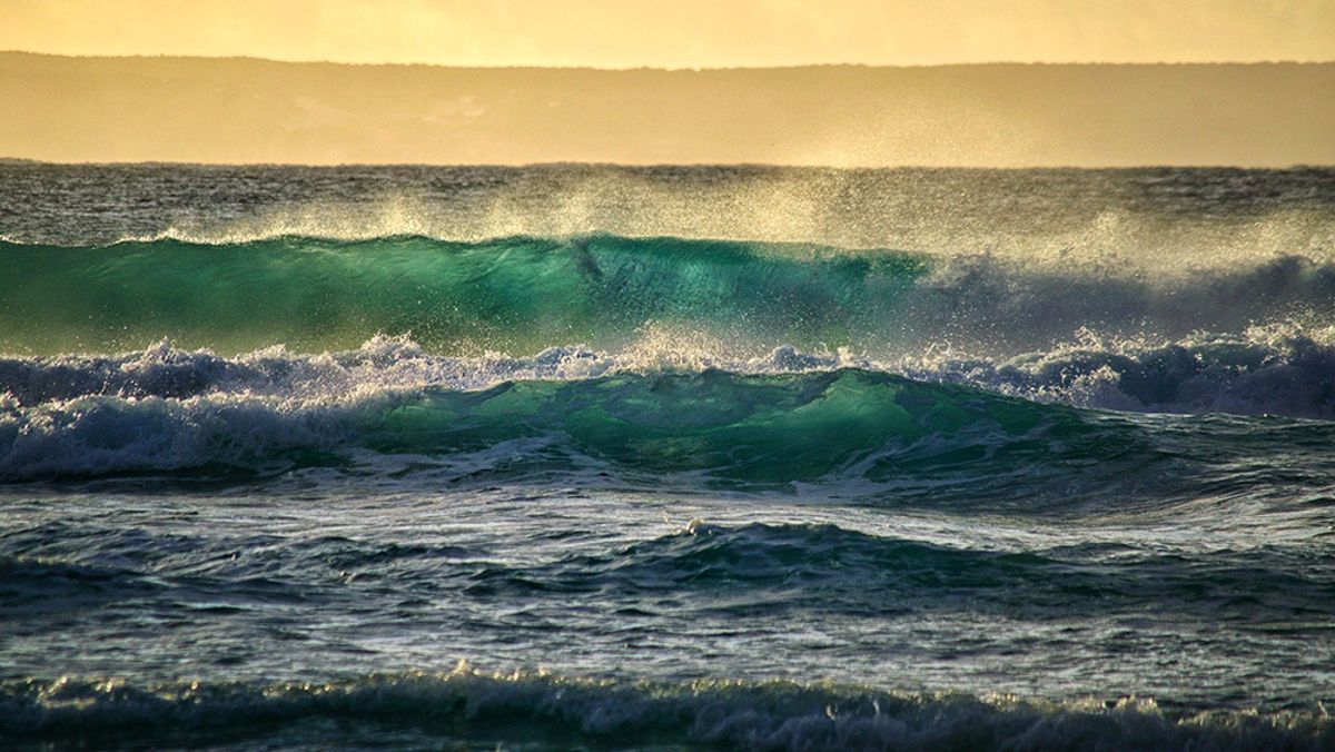 marine aquarelle sèche