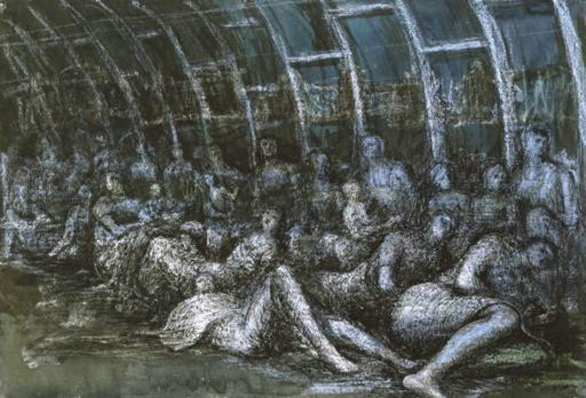Picasso. " la mort de casagemas" 1901