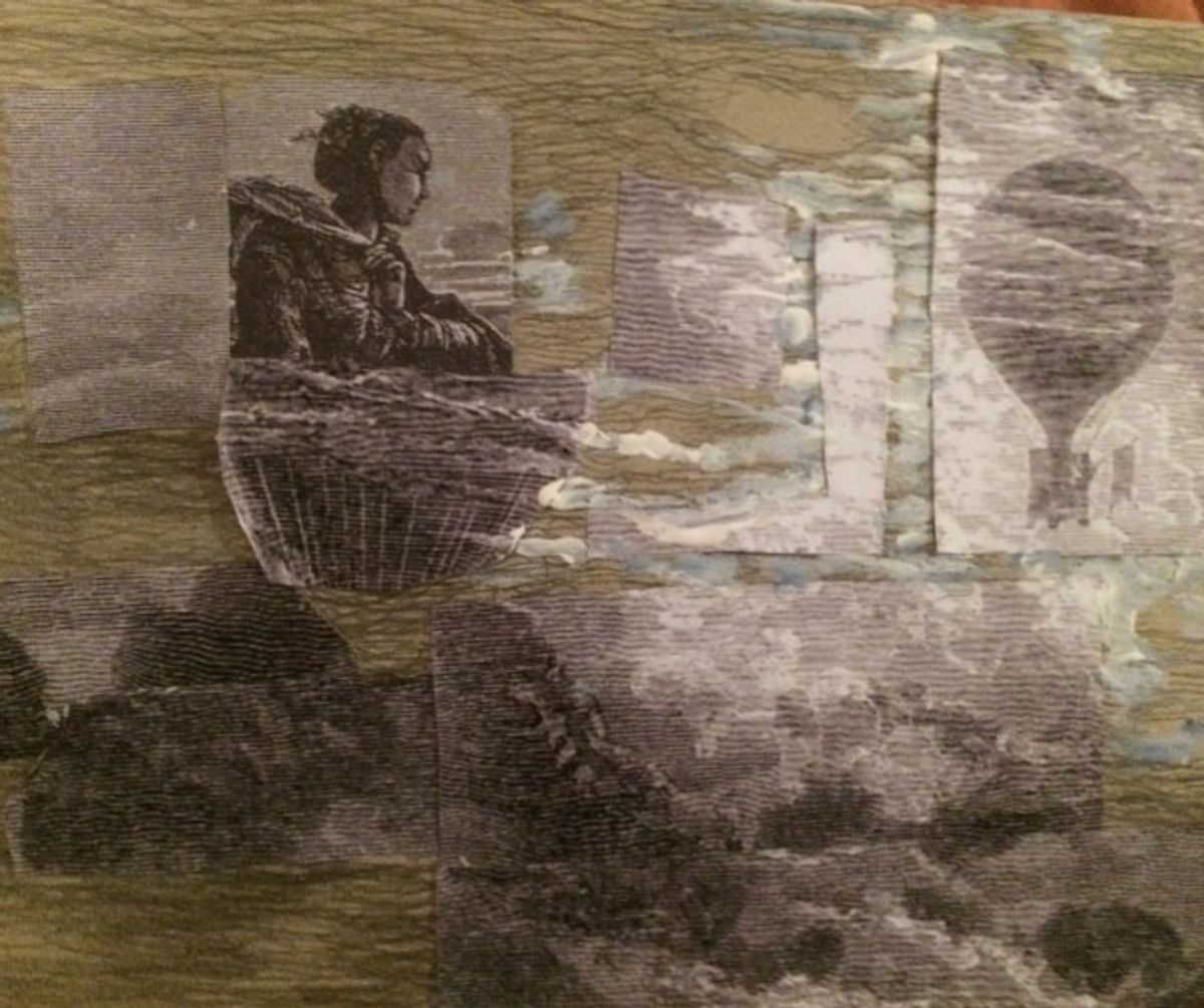 collage gravure