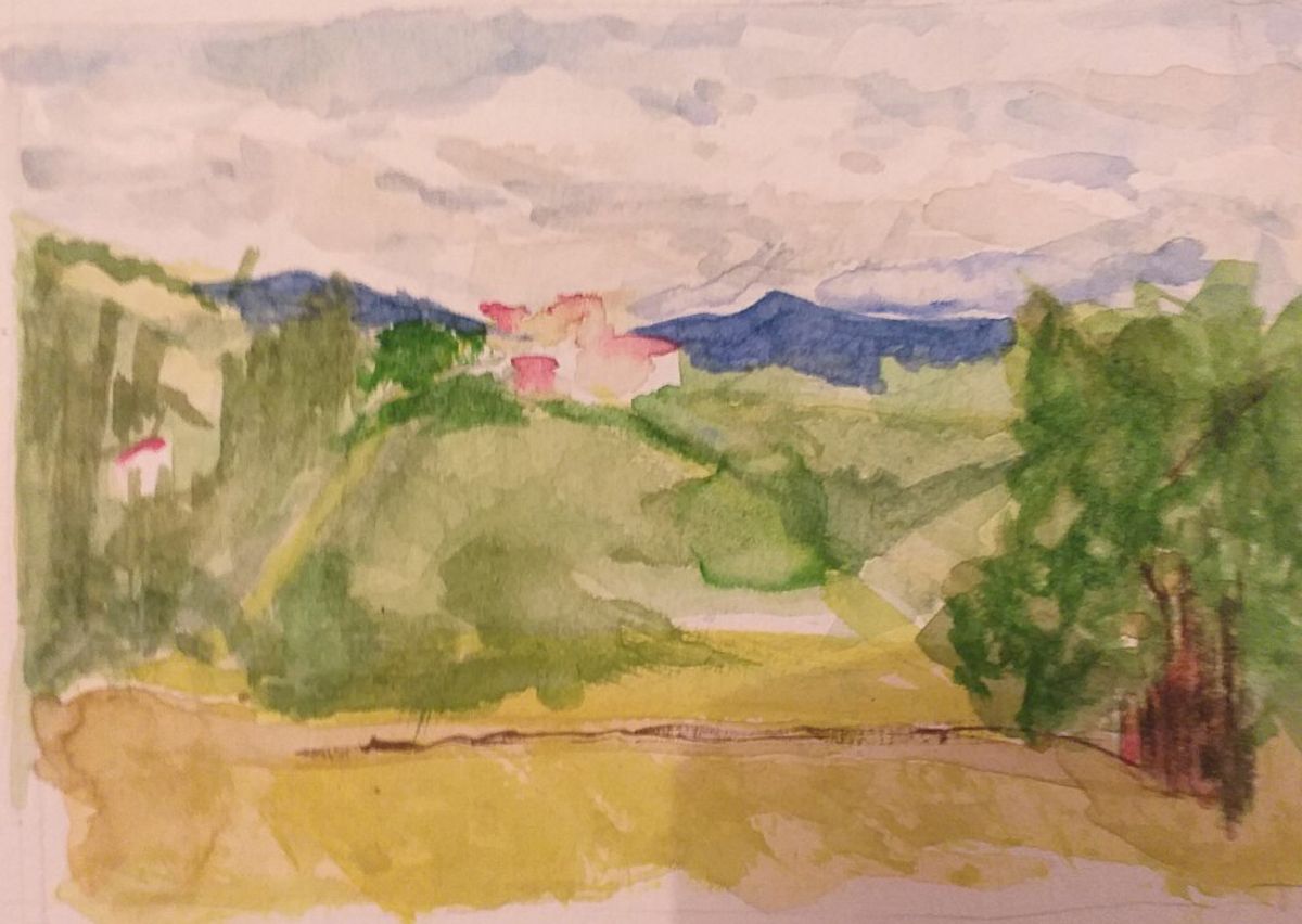 correction aquarellesèche