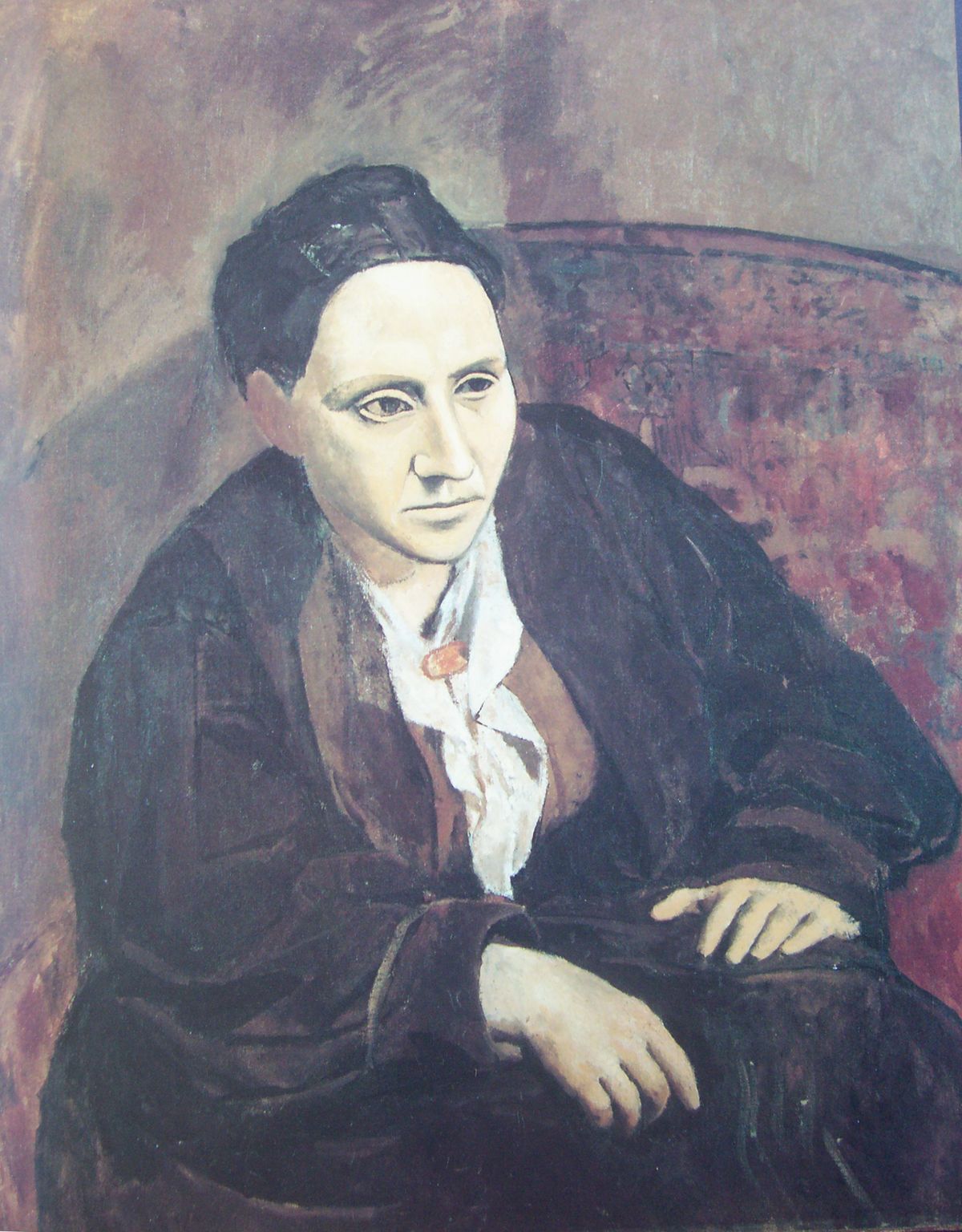 portrait de Gertrude Stein (Picasso. 1906)