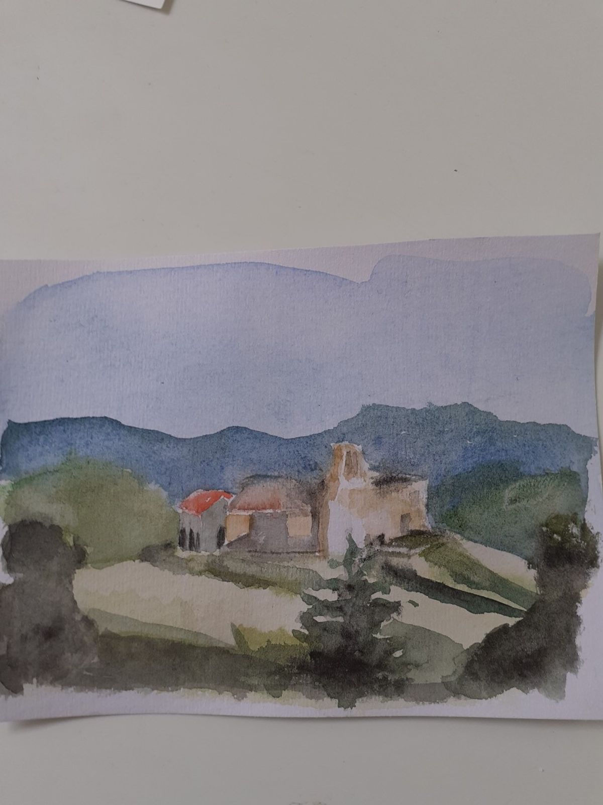 correction aquarellesèche