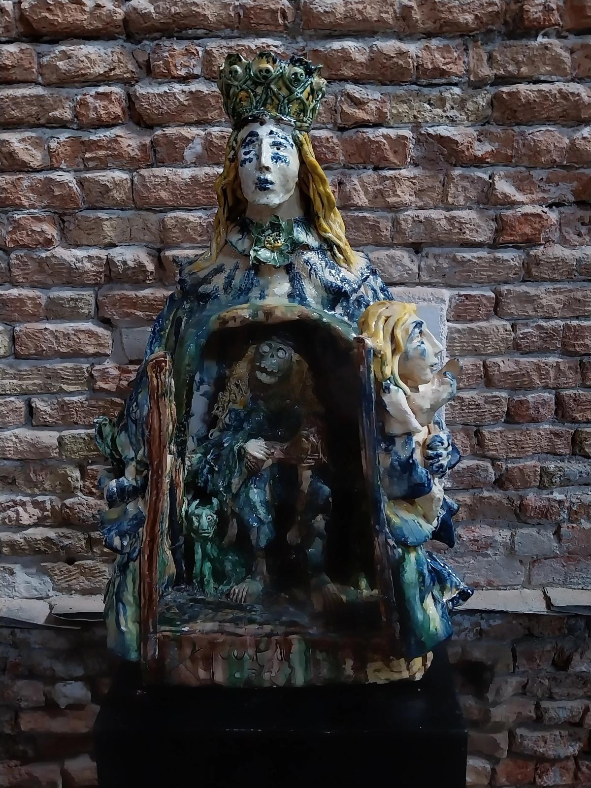 céramique émaillée de Pierre Amourette à la biennale de Venise 2024