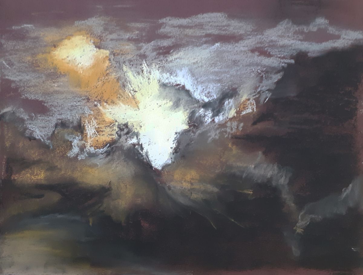 pastel de ciel