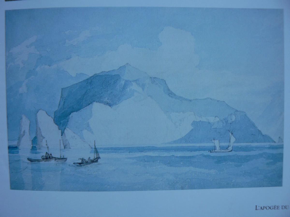 marine aquarelle sèche