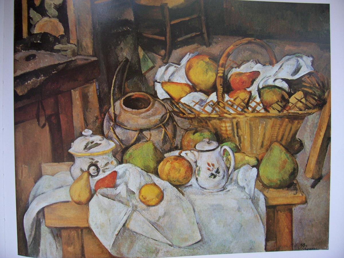 Cézanne « la table de cuisine » 1888-90