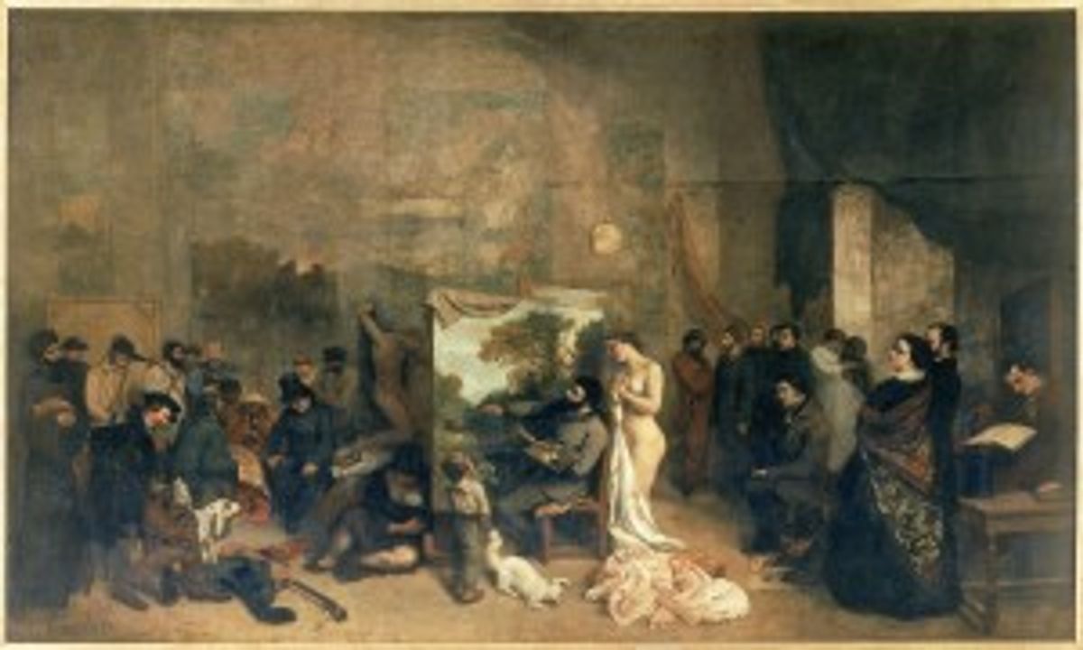 « L’Atelier du peintre » (1854-1855)
