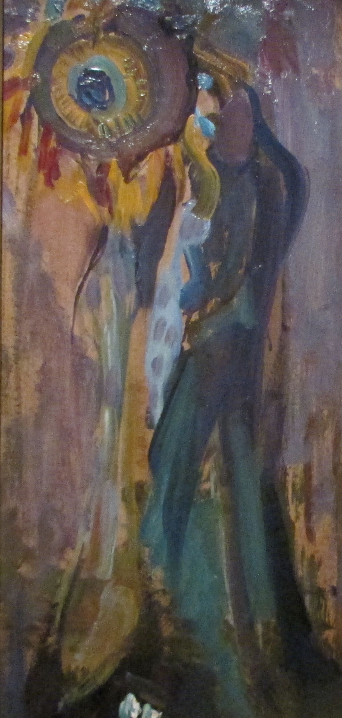 Piet_Mondriaan. « topurnesol mourant I ». 1908. huile sur carton